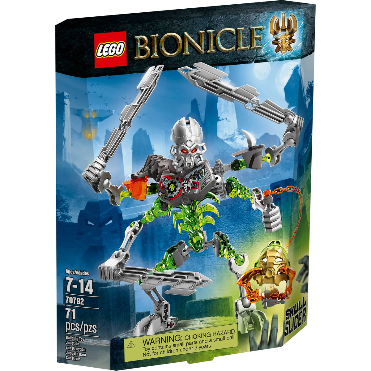 LEGO Bionicle 70792 Skull Slicer Building Kit